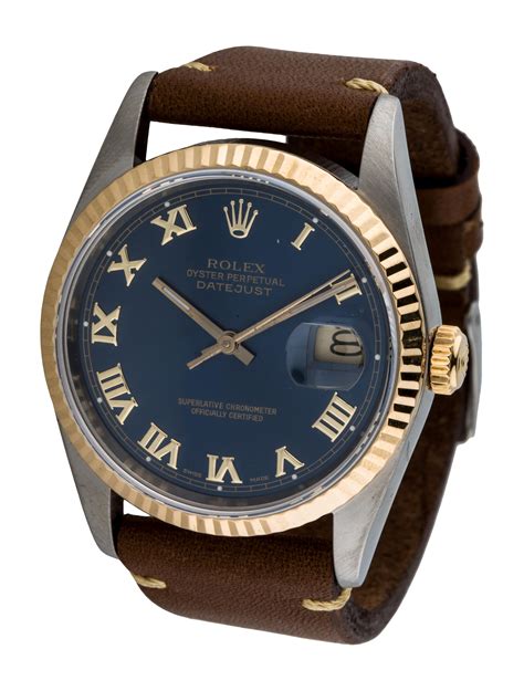 rolex oyster perpetual datejust leather strap price|rolex oyster perpetual datejust preis.